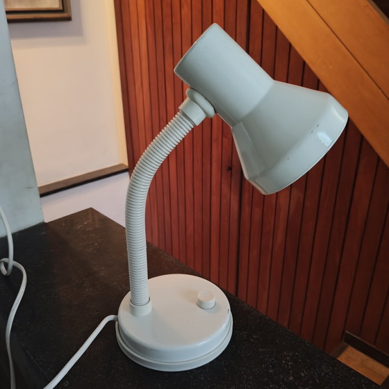 Image 1 of White Postmodern Desk Lamp by Massive, 1980s