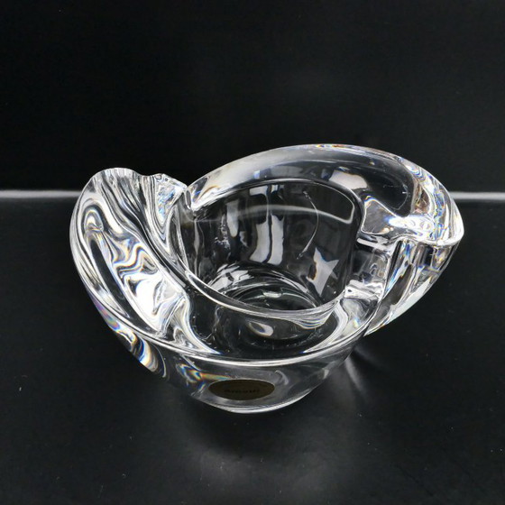 Vintage crystal tealight holders Amalfi, set of 2, Table accessories, Glass, Transparent (photo 5 of 7)