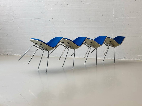 Image 1 of Set of 4 chairs (sidechairs) by Charles Eames for Hermann Miller, 1960s