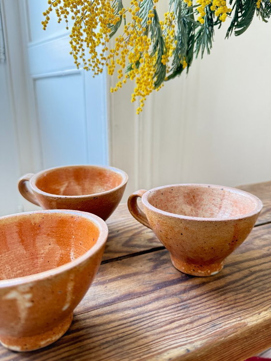 Image 1 of Set of 4 stoneware cups