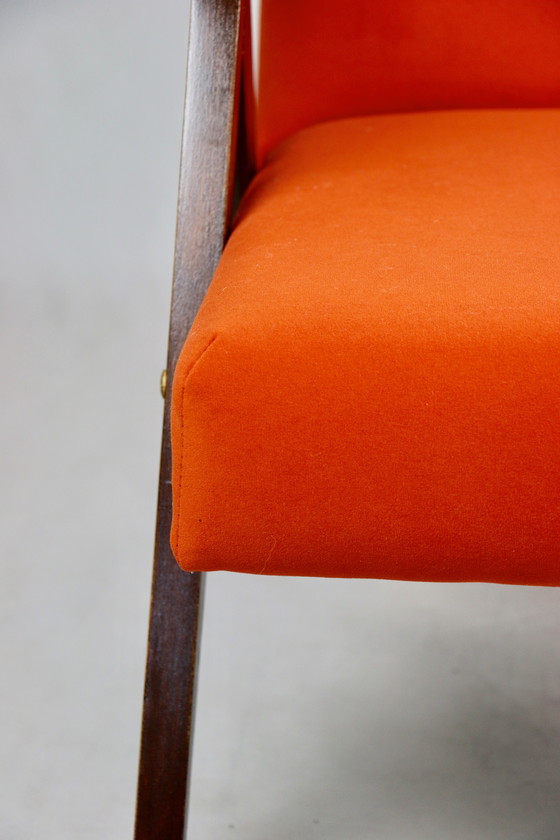 Image 1 of Vintage Orange Var B-310 Armchair, 1970S - Set Of 2 Armchairs