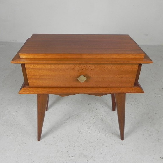 Comodino vintage, teak, anni '60 – Comodini, Legno (photo 5 of 16)
