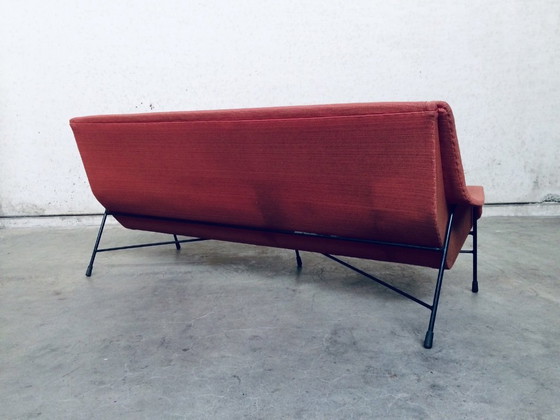 Image 1 of Sofá de tres plazas modelo S12 original de Alfred Hendrickx para Belform, Bélgica, 1958