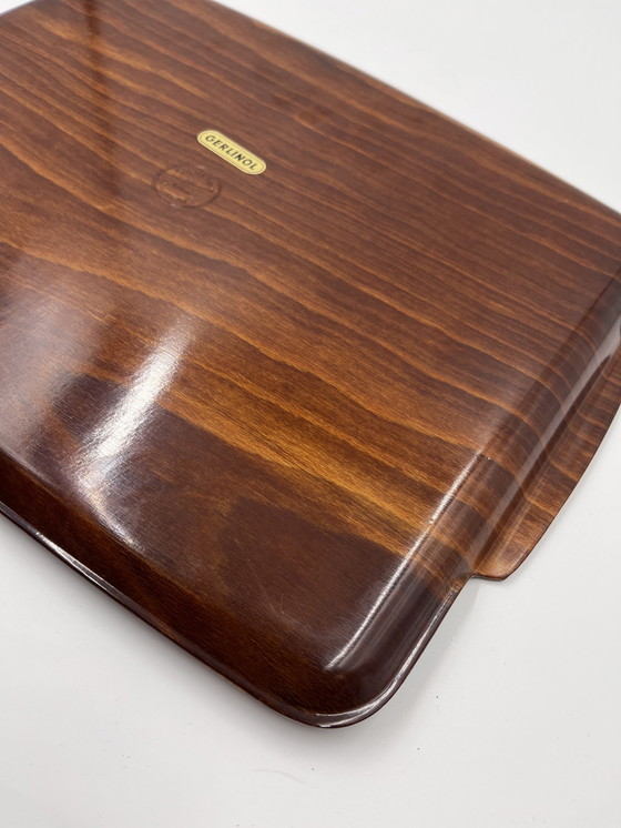 Image 1 of Vassoio da portata Gerlinol Vintage Walnut