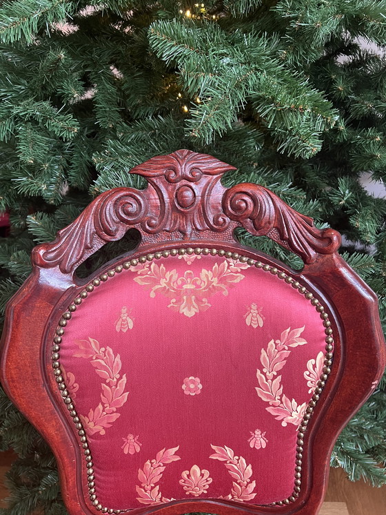 Image 1 of klassischer Stuhl neu bezogen