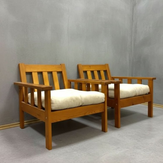 Image 1 of Retro fauteuils van IKEA, eind 20e eeuw