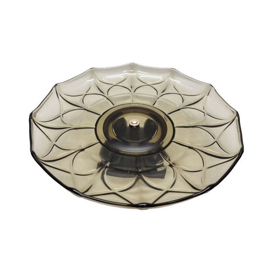 Image 1 of Art-Deco-Schale auf Fuß