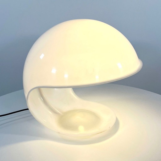 Lampada da tavolo Foglia / Modello 643 di Elio Martinelli per Martinelli Luce, anni '70