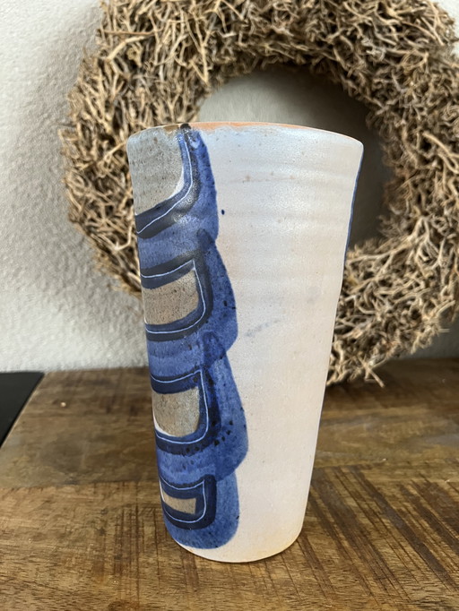 Original Craft Volendam vase - ' 50/'60 - hand-decorated