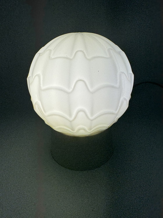 Image 1 of Thabur lamp met sculpturale glazen kap