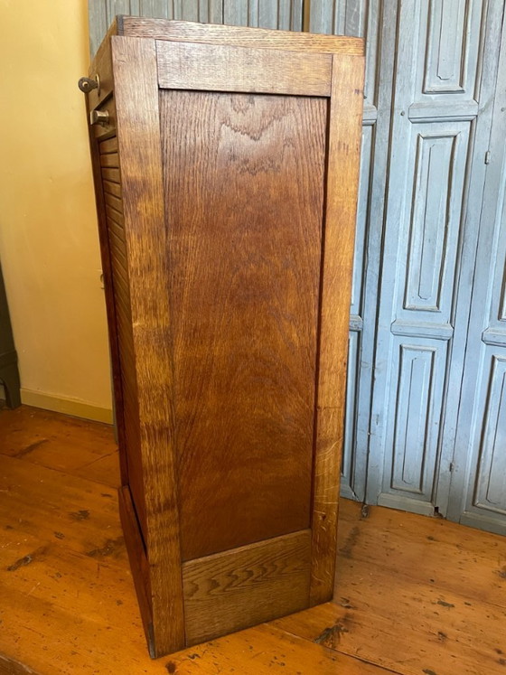 Image 1 of Armoire à volet roulant, classeur, meuble à musique, français
