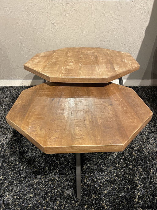 Tavolino da caffè By-Boo Octagon (set di 2)