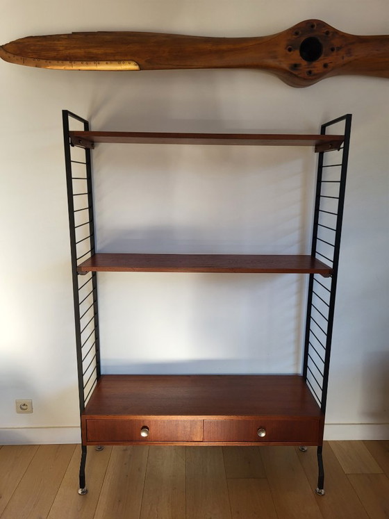 Image 1 of Vintage wall system, Combineurop, Wall unit, Belgium, 1960s