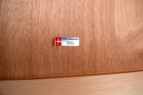 Image 1 of Commode haute Erik Brouer en teck danois des années 1960, style vintage milieu du siècle