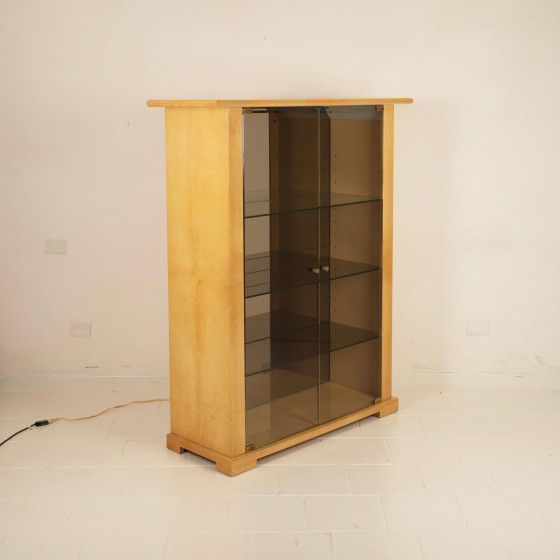 Aldo Tura Vetrina Razionalista in Pergamena mod. 2100, di Tura Milano 1970 – Vetrine, Glass (photo 9 of 27)