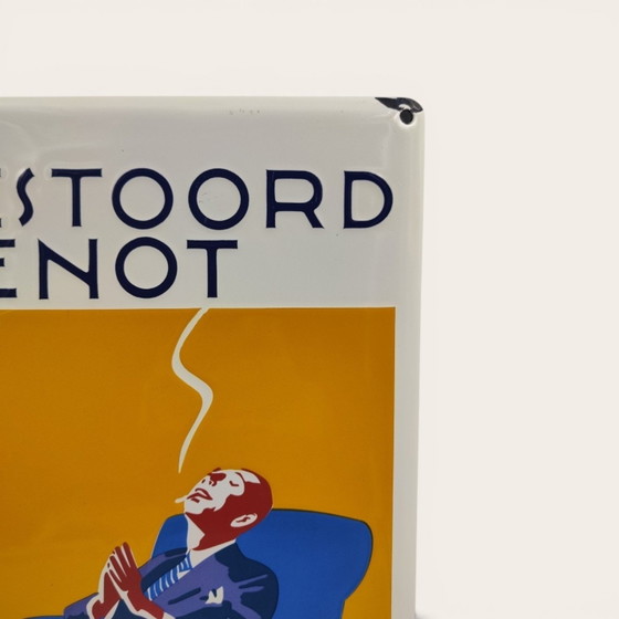 Image 1 of Ongestoord Genot geeft de Radio-Centrale / Plaque émaillée / Edition Limitée 