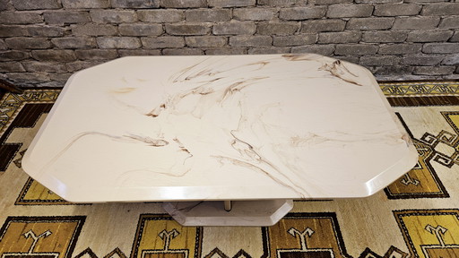 Rectangular Coffee Table in Travertine