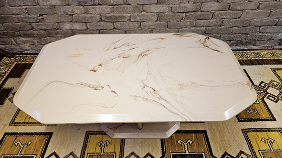 Image 1 of Rectangular Coffee Table in Travertine