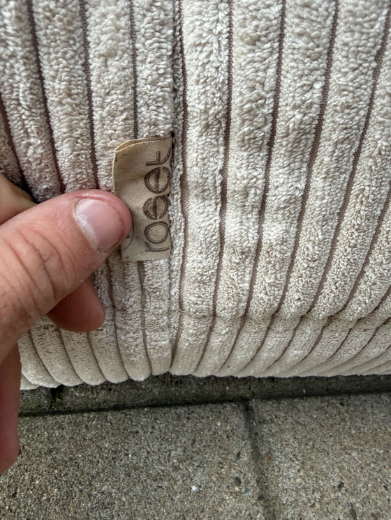 Image 1 of Ligne Roset Togo 3-seater, 2-seater and corner sofa in Beige Corduroy