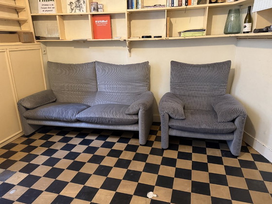 Image 1 of Cassina Maralunga 2 posti e 1 posto
