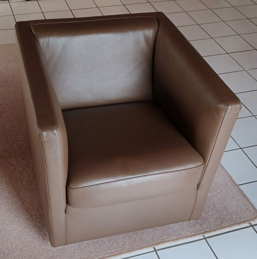 2 divani in pelle Cirre – Cierre, fauteuils, Leather, Metal