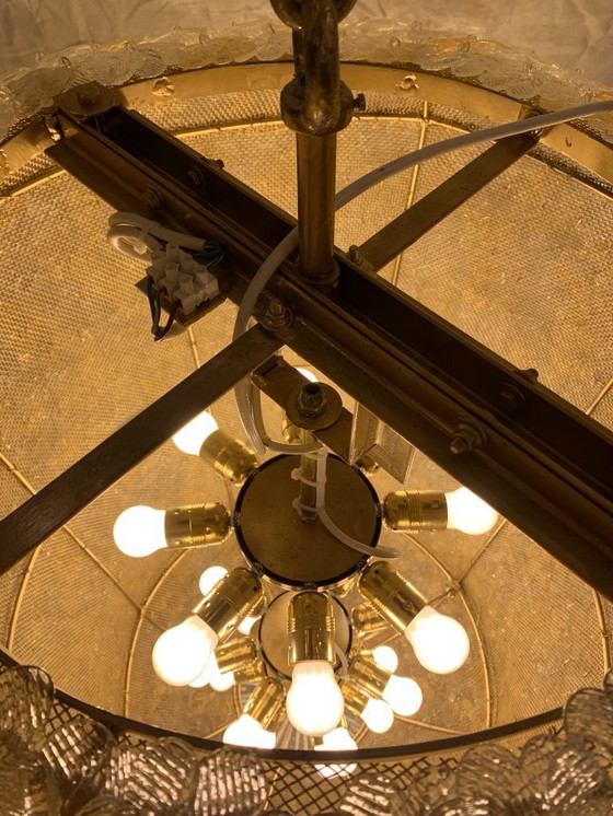 Image 1 of Murano glass chandelier made by Enrico Neri &c.snc, new Italy