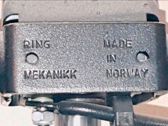 Image 1 of VITRA EA 119 Eams Alu Leather Chair Office Chair White Swivel Chair with Casters