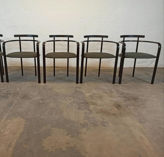 4 x sillas de comedor Carlo Bimbi – Textil, Metal (photo 3 of 15)