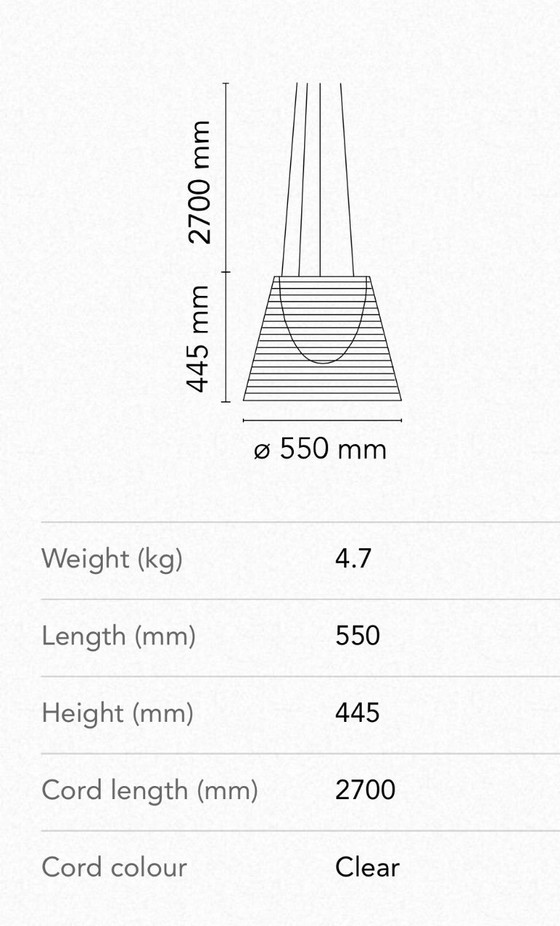 Image 1 of 3-teiliges Philippe Starck KTripe Fahrwerk S3