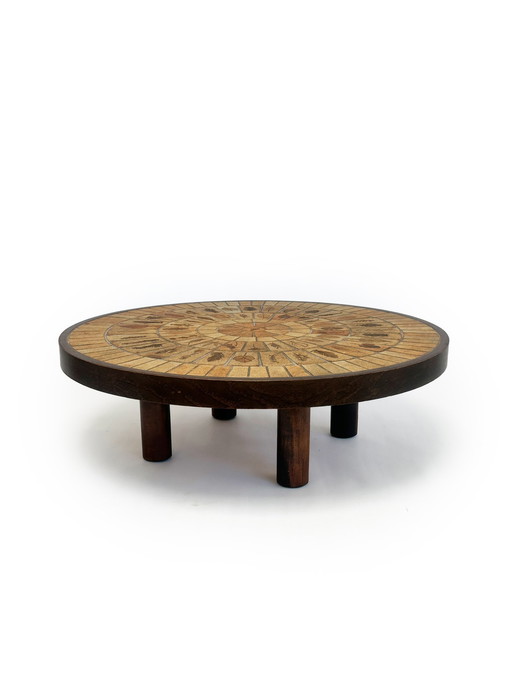 Les Herbiers” Coffee Table by Roger Capron, France