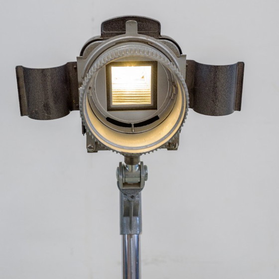 Image 1 of The Meopta Masterpiece – Upcycled Floor Lamp From Vintage Photo Enlarger