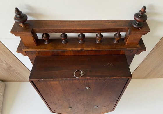 Image 1 of Large Antique French Wall Clock, 1880, Mechanical, Carved Wood