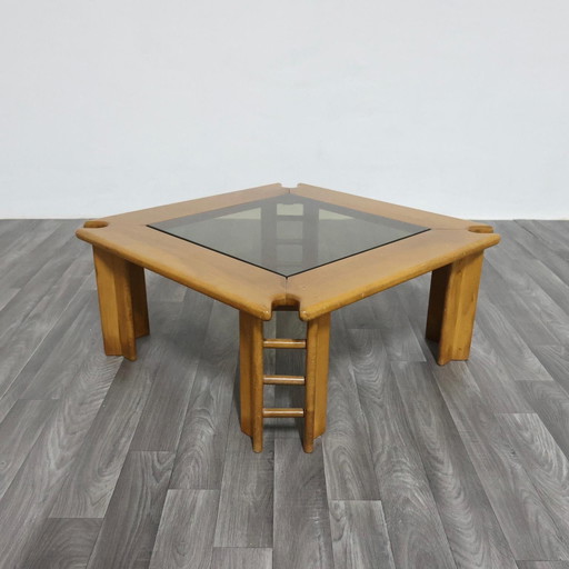 AFRA & TOBIA SCARPA ATTR. 1960s DESIGN COFFEE TABLE