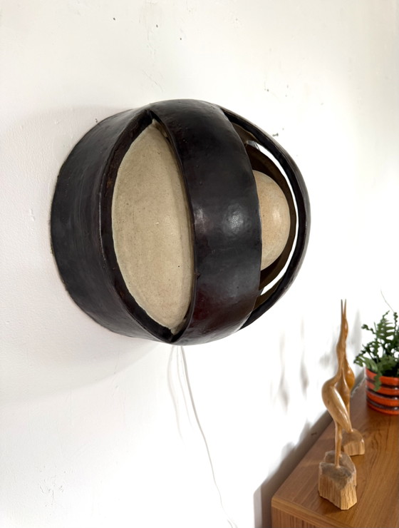 Lampada da parete vintage Vitalist in ceramica, anni '70 – Applique (photo 5 of 15)