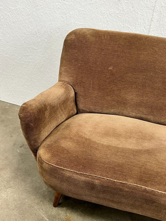 Image 1 of Ensemble vintage/milieu du siècle composé d'un canapé et de deux fauteuils, années 1970