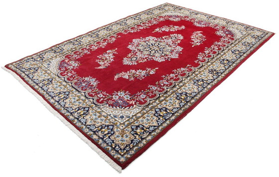 Image 1 of Origineel Perzisch Tapijt Echt Kirman Zeer Fijn 275 X 185 Cm Top Conditie