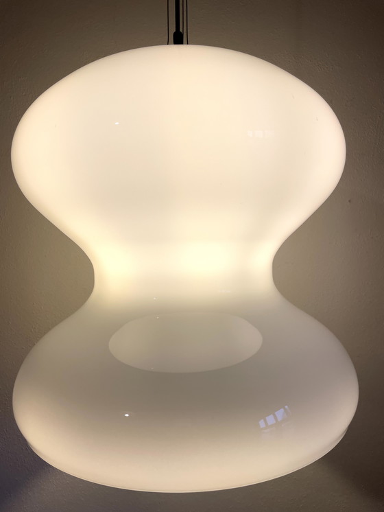 Image 1 of Lampada a sospensione XL Vintage Space Aga Opaline Design