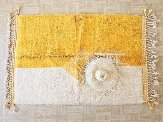 Tapis Berbère Beni Ouarain Authentique Traditionnel Artisanal 150/250 cm – Ahrend, Wool (photo 9 of 9)