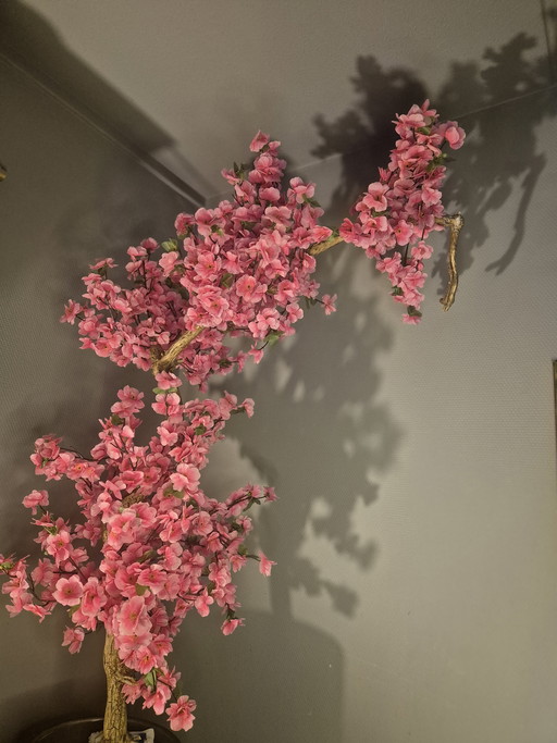 Ramo di fiori artificiali rosa, decorazione realistica