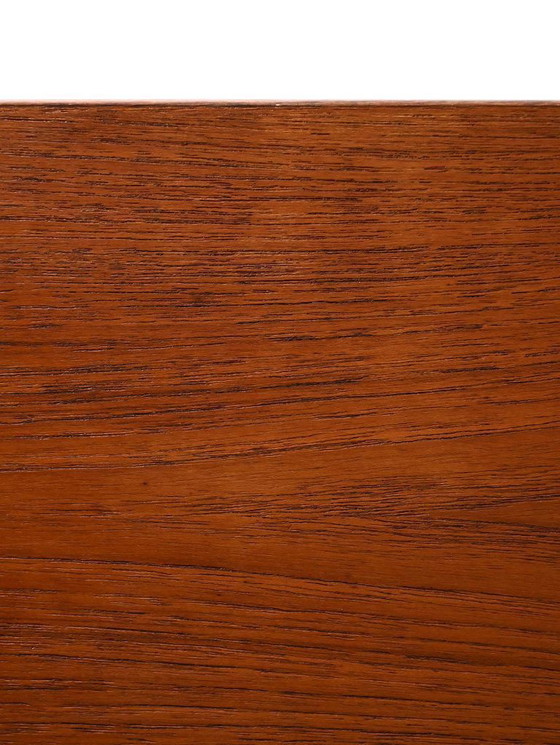 Image 1 of 1950s Scandinavian Table with Teak Top and Extensions