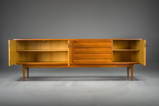 Image 1 of Mid-Century Duits teakhouten dressoir, jaren 60