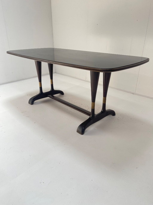 Italiaanse Mid Century Moderne tafel van Vittorio Dassi uit 1950