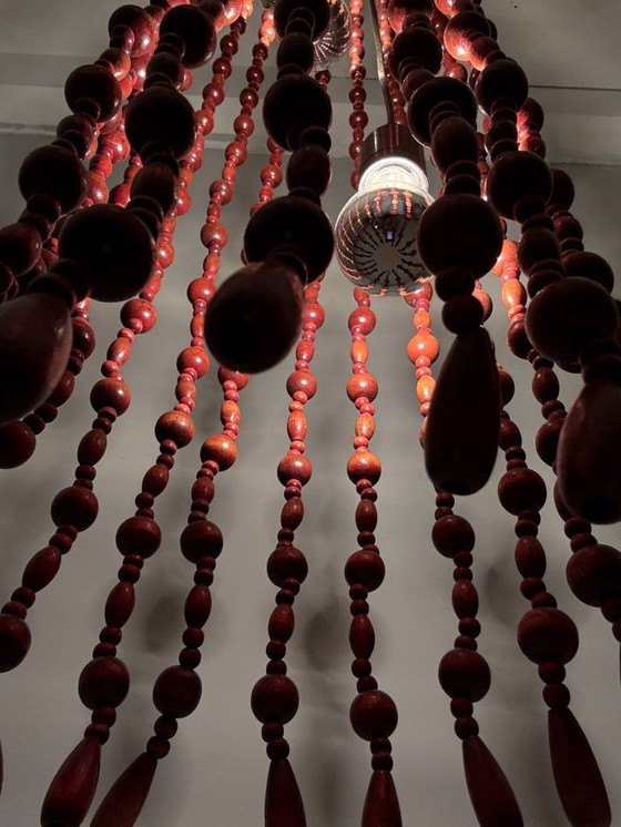 Image 1 of Große Hängeleuchte/Kaskadenleuchte von Temde, Modell: 887, Schweiz, 1960er Jahre