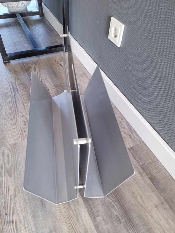 Image 1 of Vintage Bony Design - Magazine rack Metal magazine rack