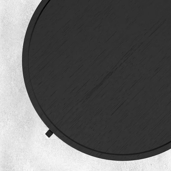Image 1 of Tavolino NICHBA Ø90 – Frassino nero