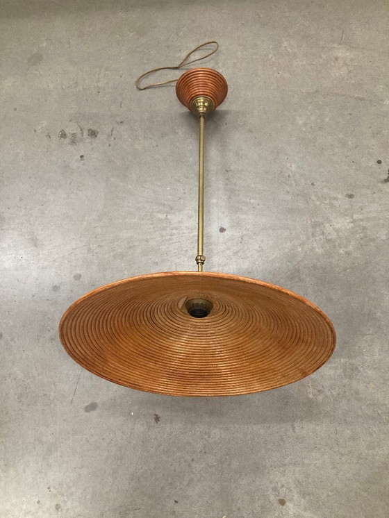 Image 1 of Lampada a sospensione di Gabriella Crespi, anni '70