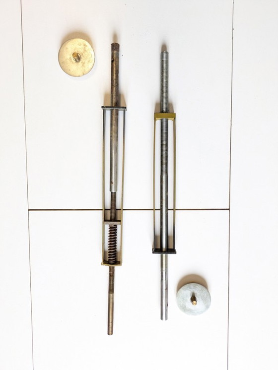 Image 1 of Modular floor/ceiling shelving unit by Wohnbedarf, Switzerland, 1960
