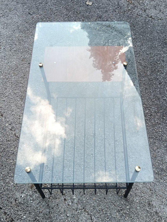 Image 1 of Modernistische salontafel, Frankrijk, 1960