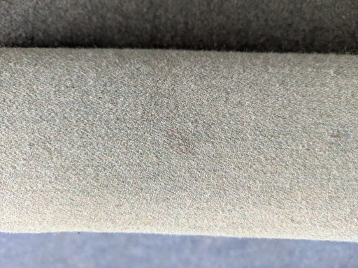 Poltrona anni '60; rivestimento: tessuto feltro