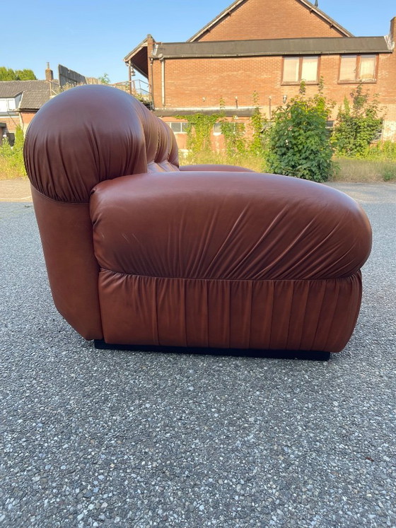 Image 1 of Sculpturale bank in Italiaans design uit de jaren 70